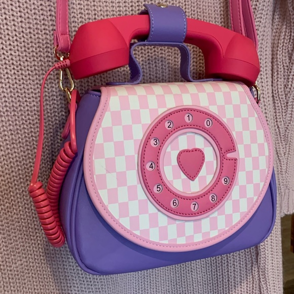 Retro Functional Telephone Purse - Picture 2 of 16
